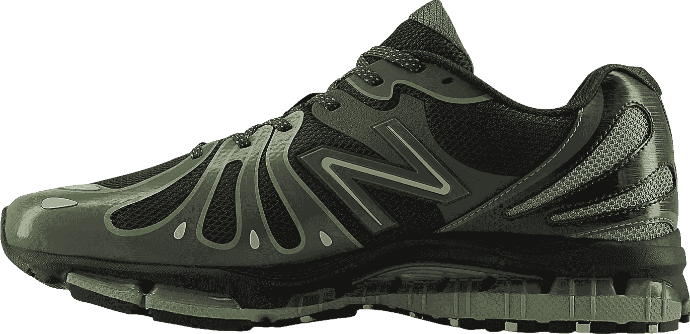 New Balance 1890 Faded Black/Utility Green