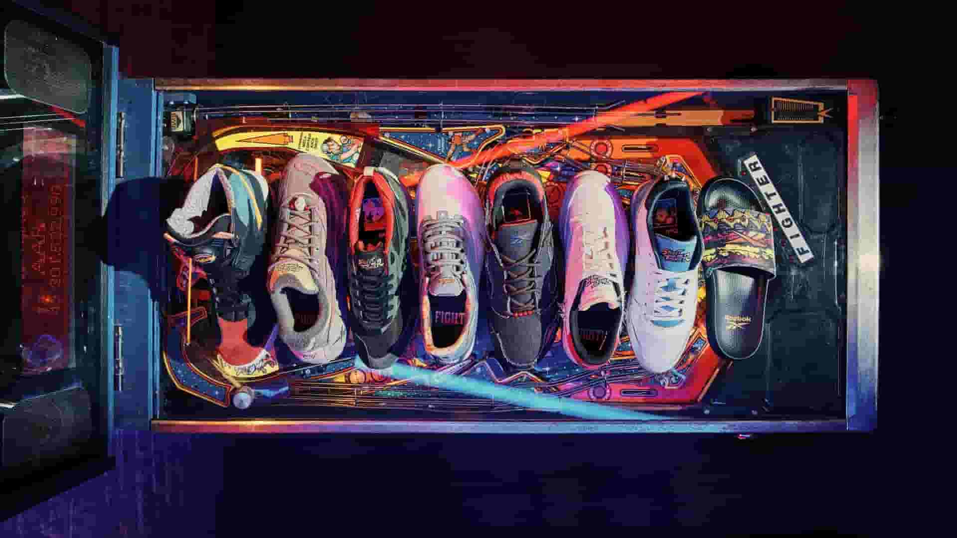 The New Reebok x Street Fighter Collection