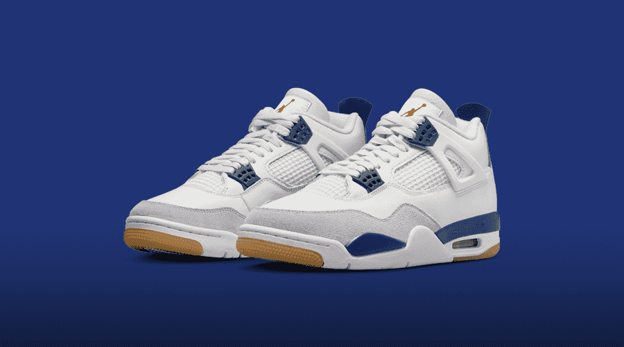 Nike SB Air Jordan 4 White Navy releasing in 2025 | SwiftSole