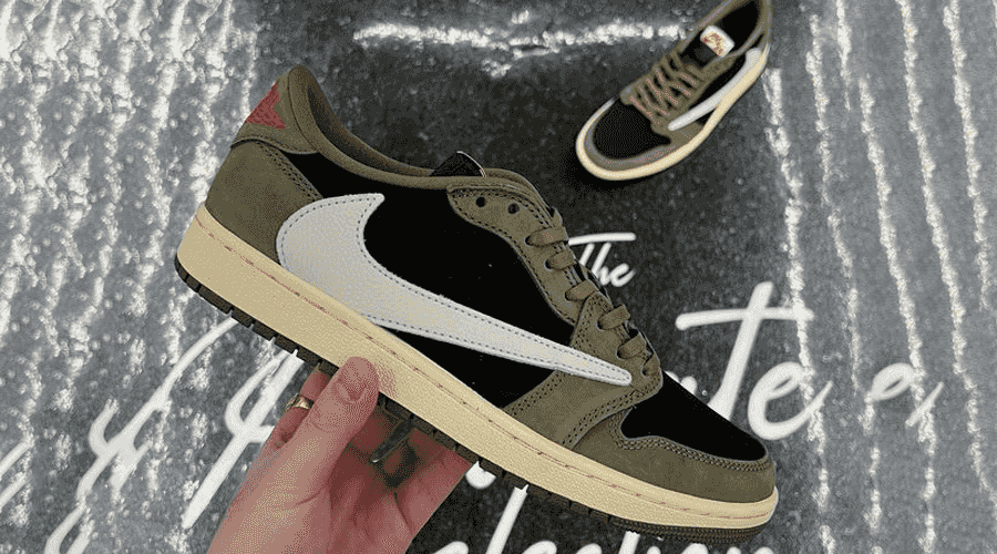 Travis Scott x Jordan 1 Low OG Olive releasing Fall 2024