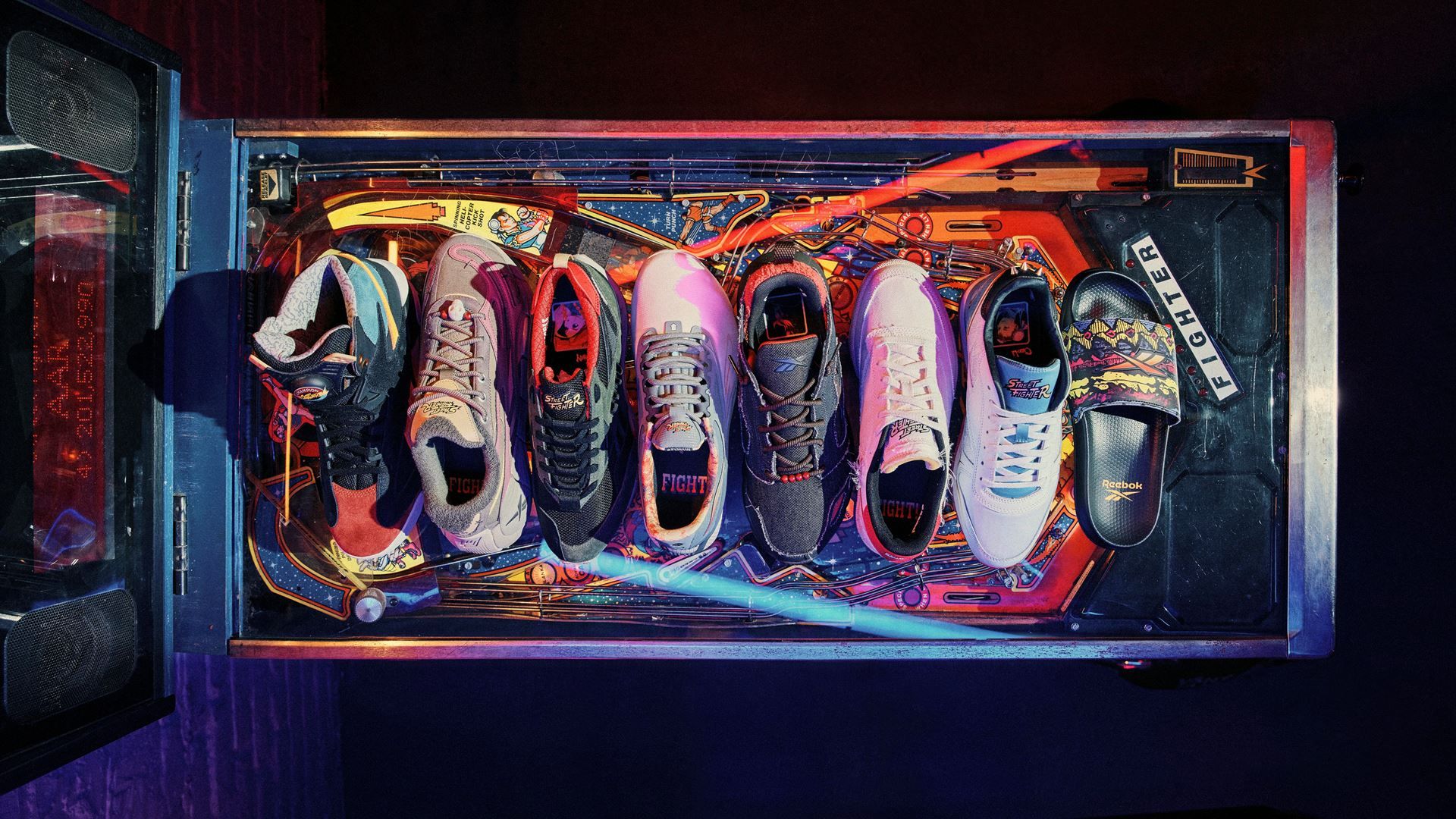 The New Reebok x Street Fighter Collection