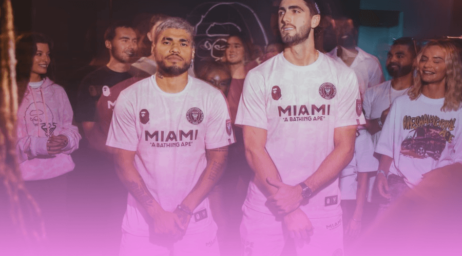 Bape x Inter Miami Collab releasing August 19th