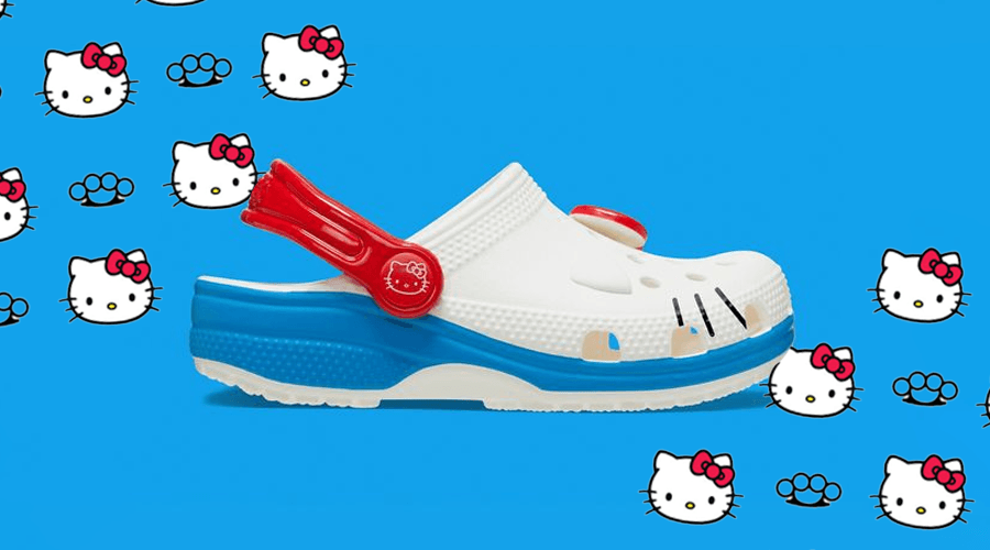 Hello Kitty x Crocs Classic Clog drops January 17th, 2024
