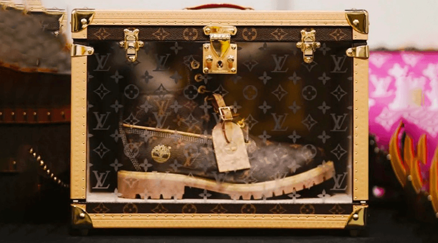 These LV Monogram Timberland Boots will cost you 75,000 €