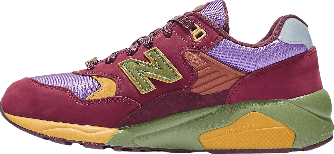 New Balance 580 Stray Rats Maroon Purple
