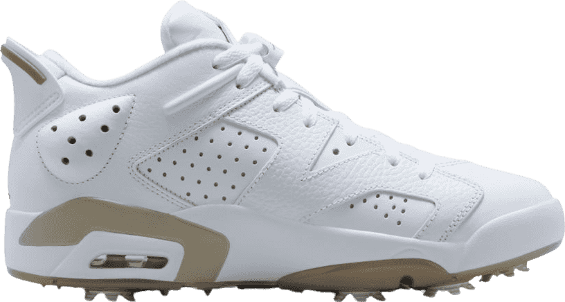 Air Jordan 6 Low Golf White Khaki