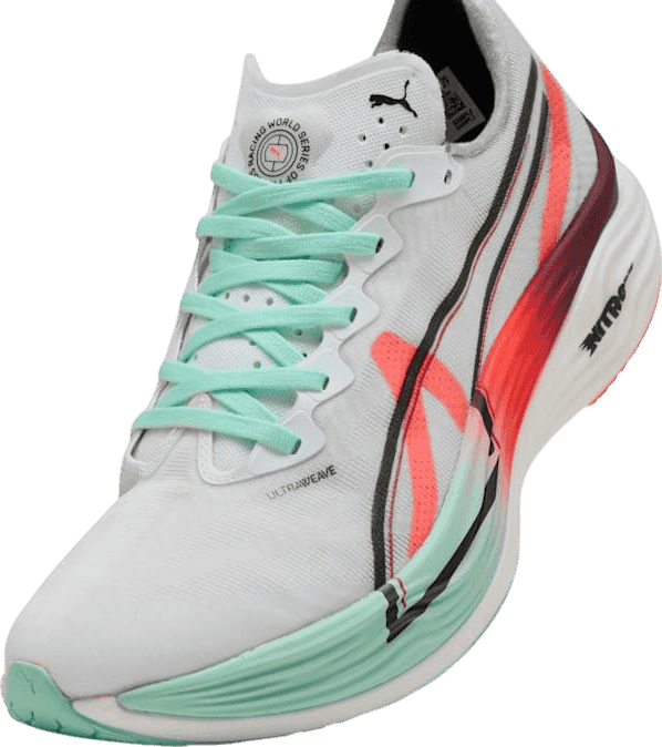 Hyrox x Puma Deviate NITRO™ Elite 3 Glowing Red/Mint Melt