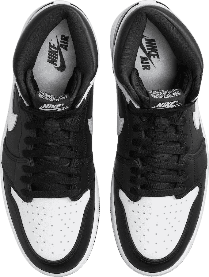Air Jordan 1 High Black/White