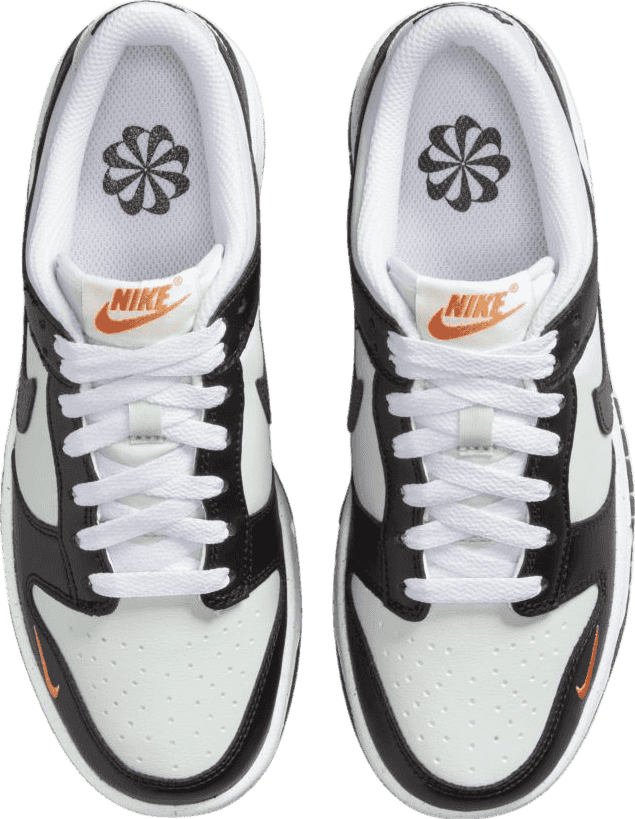Nike Dunk Low Black/Bright Mandarin (GS)
