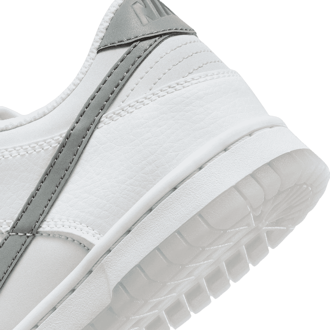 Nike Dunk Low Reflective Swoosh White (GS)