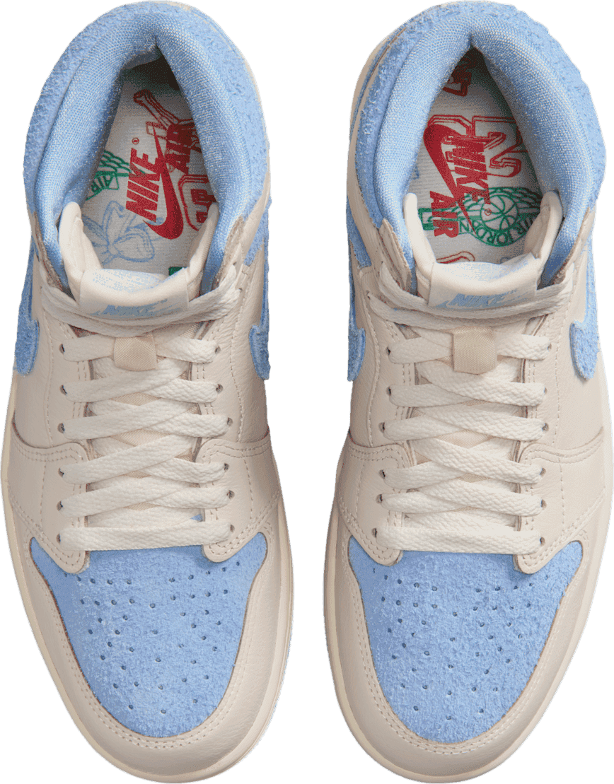 Air Jordan 1 High Pale Ivory/Psychic Blue (W)