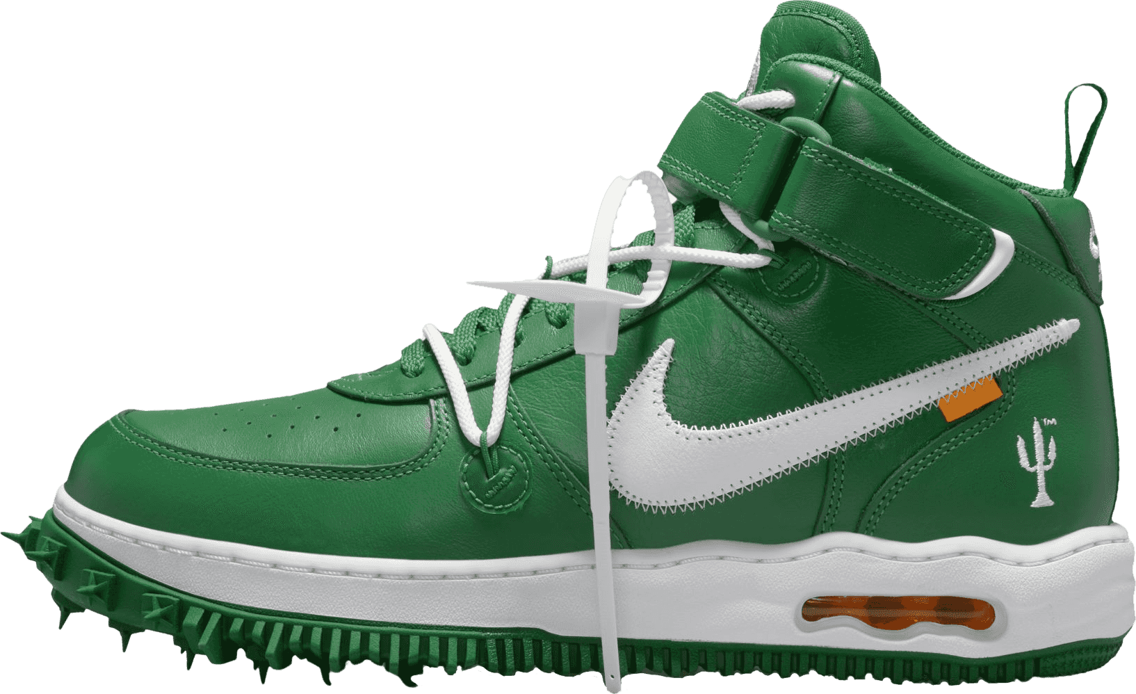 Nike Air Force 1 Mid Off-White Pine Green