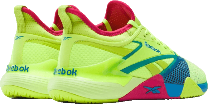 Reebok Nano Court Lime/Aqua Pink