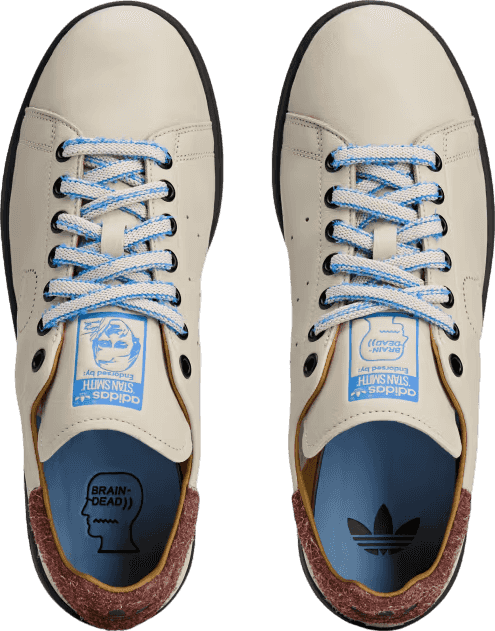 Brain Dead x Adidas Stan Smith Cream