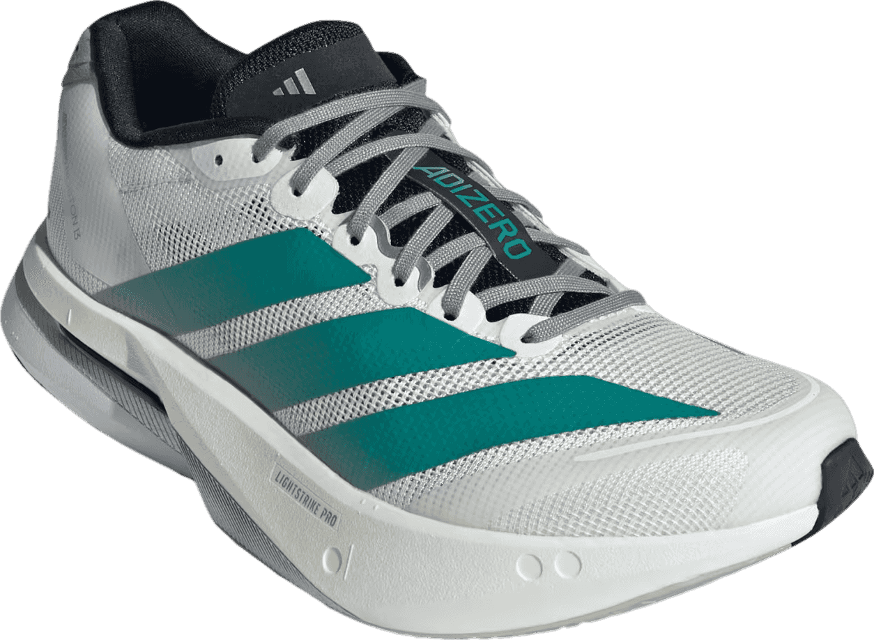 Adidas Adizero Boston 13 Cloud White/Pure Teal (W)
