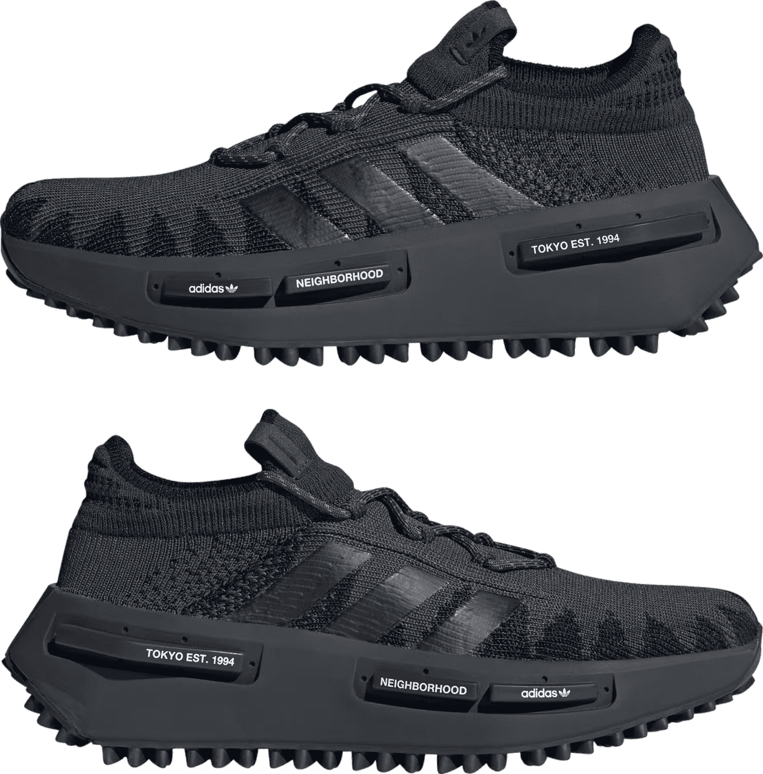Neighborhood x Adidas NMD_S1 Knit Core Black