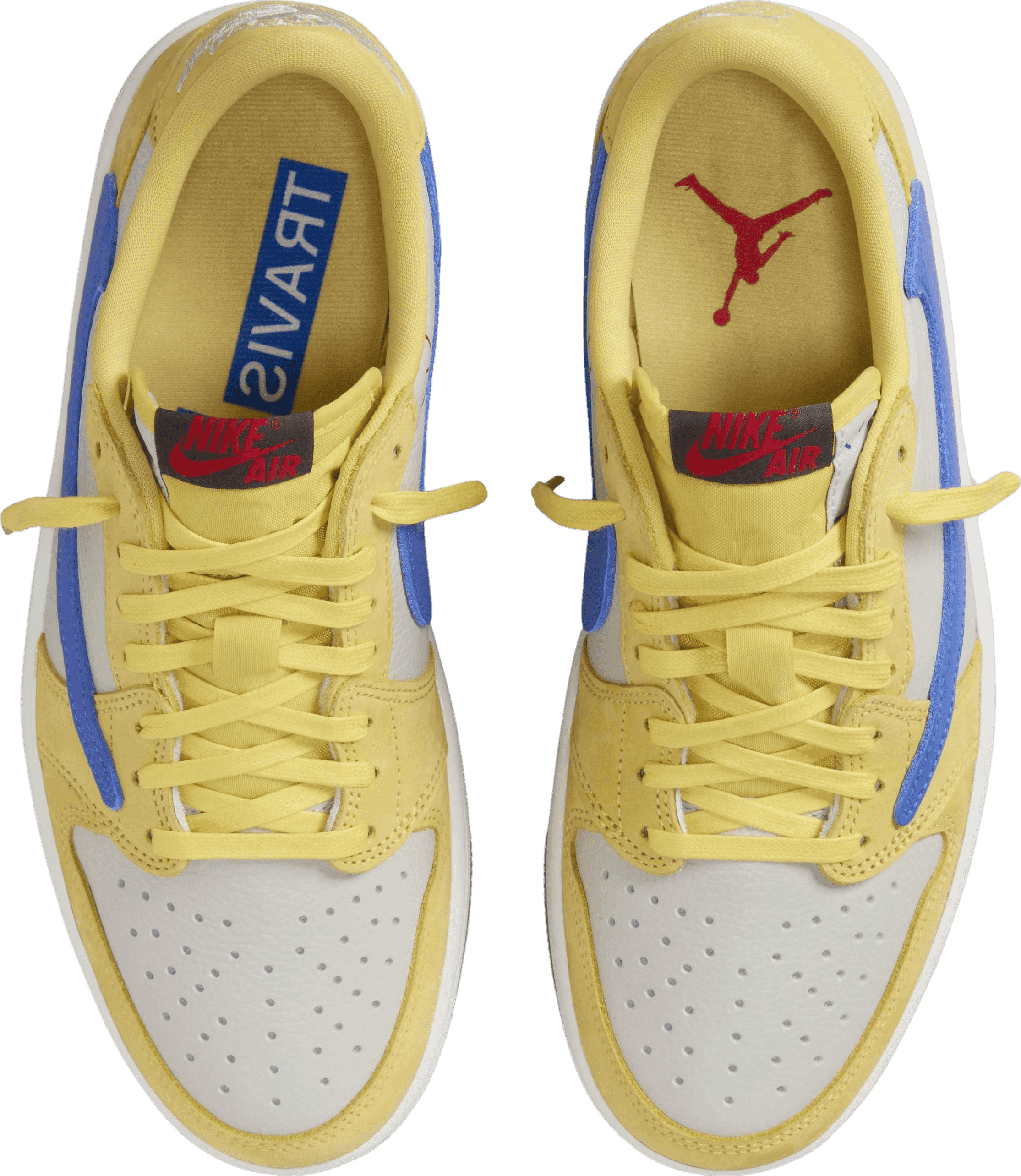 Travis Scott x Air Jordan 1 Low Canary Yellow (W)