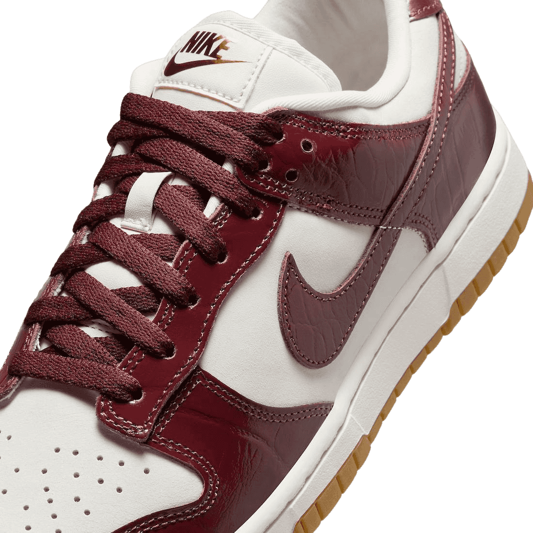 Nike Dunk Low Team Red Croc (W)