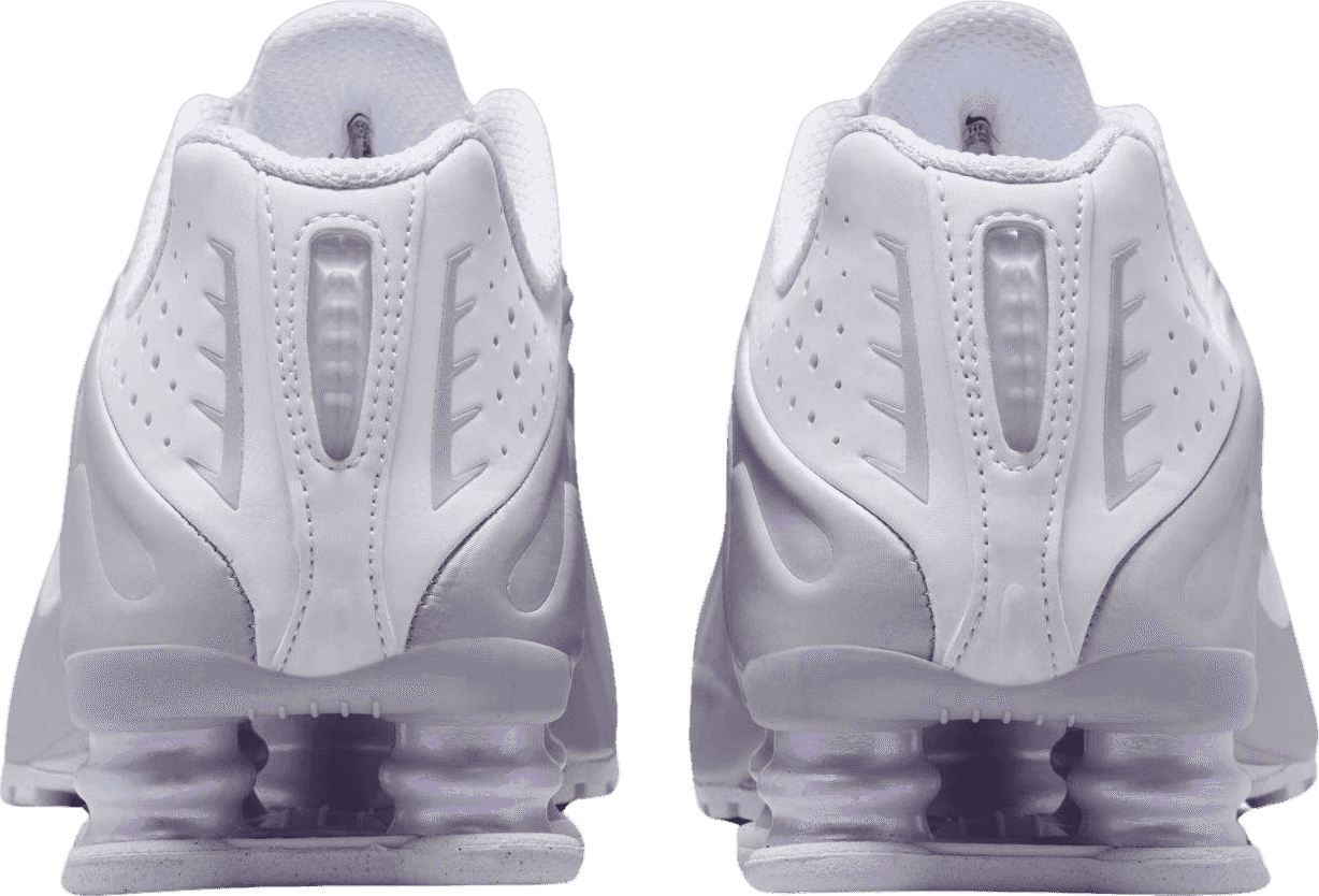 Nike Shox R4 White/Metallic Platinum (W)