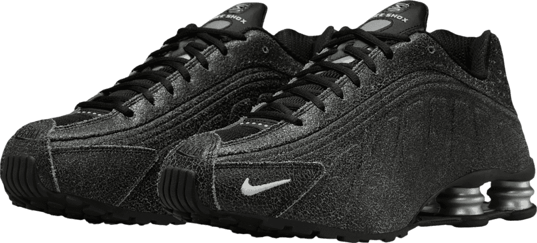 Nike Shox R4 Black/Metallic Silver