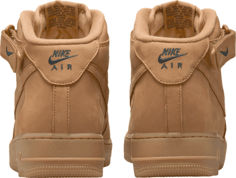 Nike Air Force 1 Mid Flax/Outdoor Green
