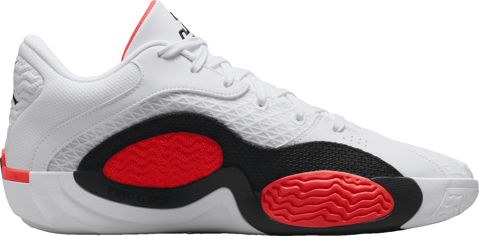 Jordan Tatum 2 White/Bright Crimson