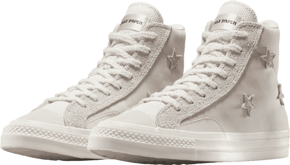 Daily Paper x Converse Hi Star Player 76 White Sand
