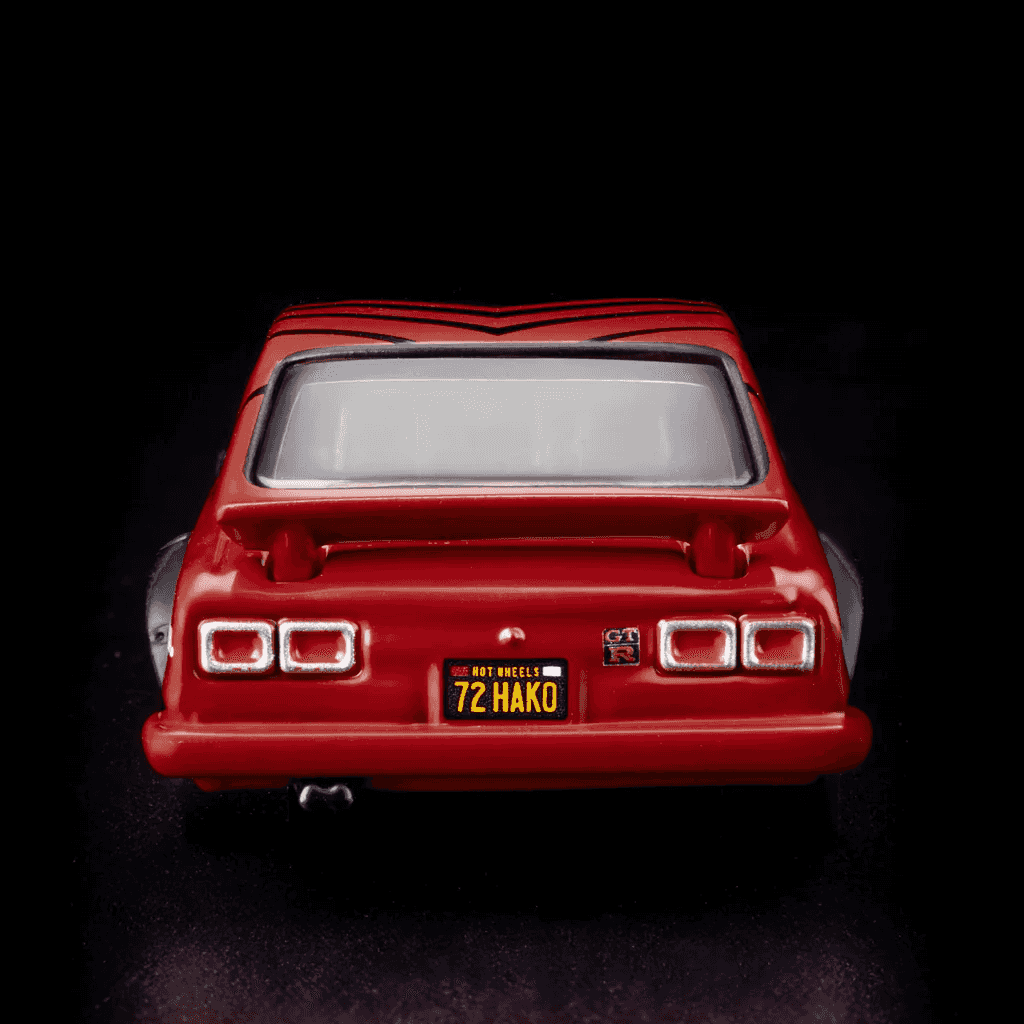 Hot Wheels RLC 1972 Skyline H/T 2000GT-R Black/Red
