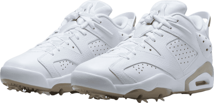 Air Jordan 6 Low Golf White Khaki