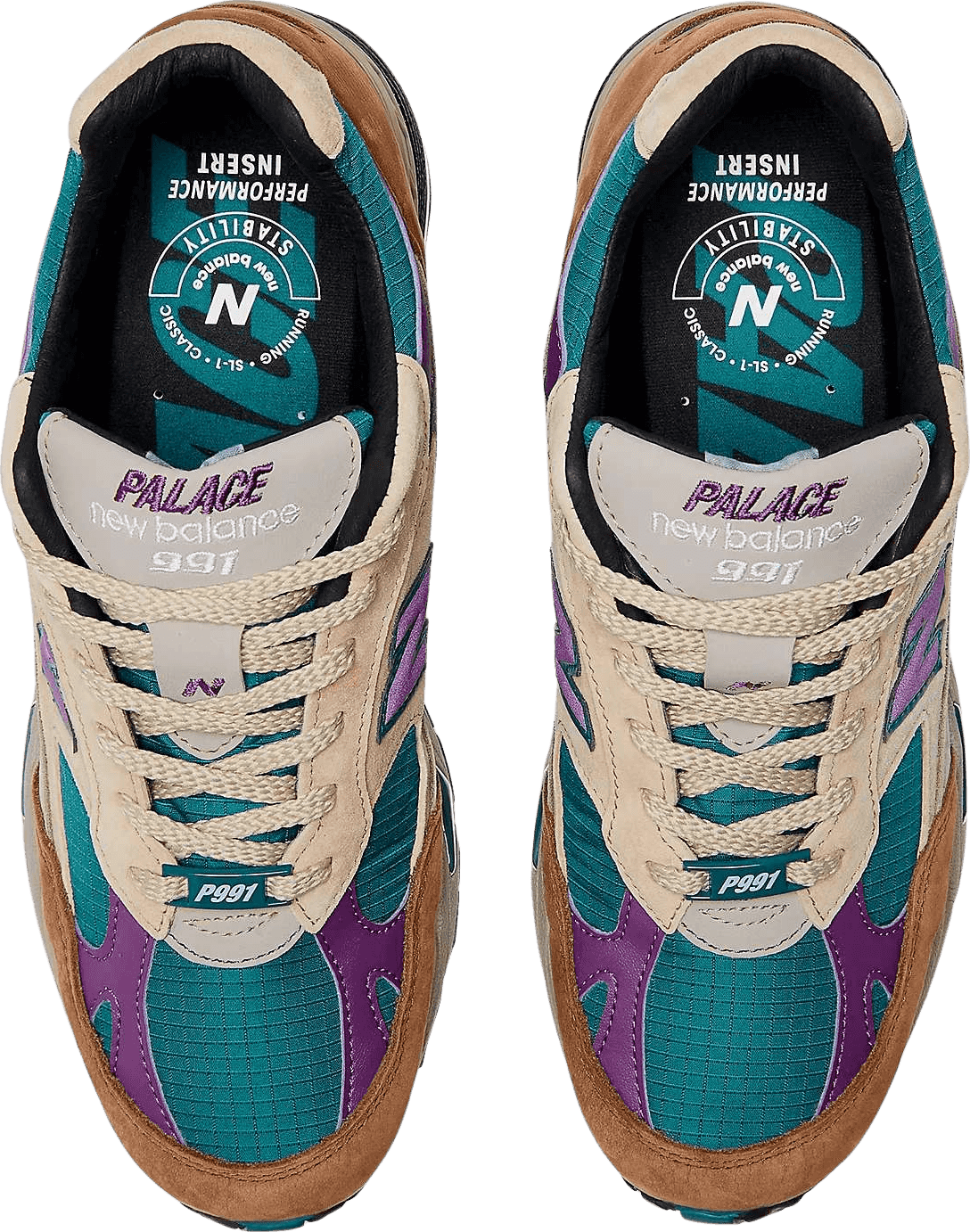 New Balance 991 MiUK Palace Teal