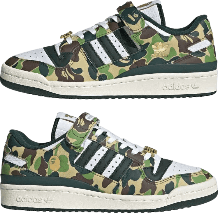 adidas Forum 84 Low Bape Green Camo