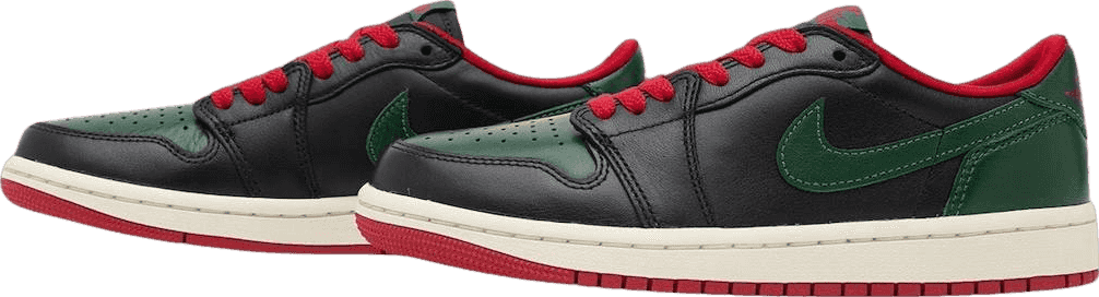Air Jordan 1 Retro Low Black/Gorge Green (W)