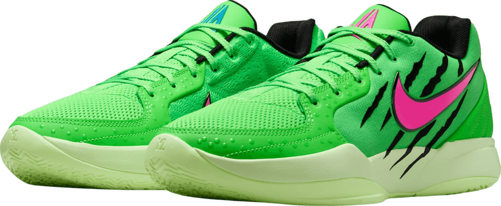 Nike Ja 2 NRG Scratch Green Pink