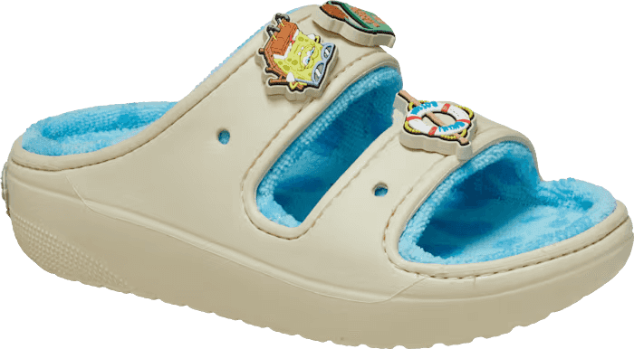 Crocs Classic SpongeBob Cozzzy Terry Sandal