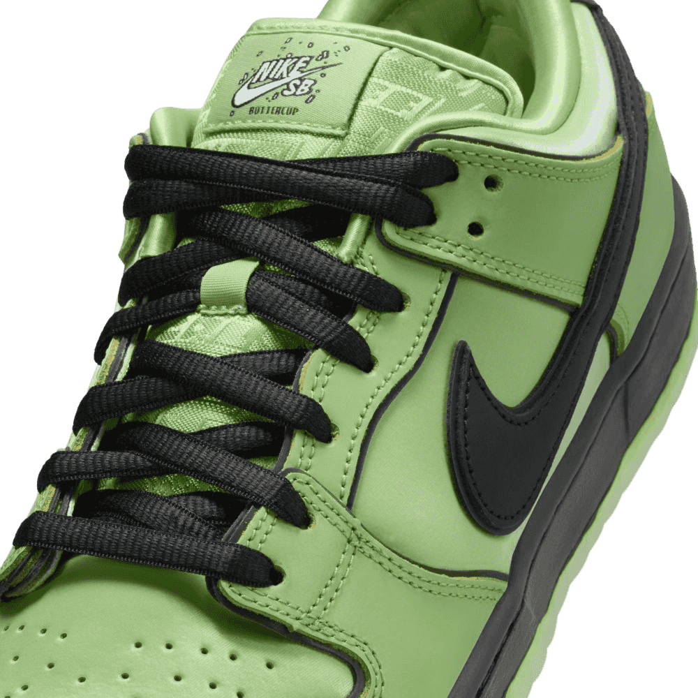 Nike SB Dunk Low x The Powerpuff Girls Buttercup