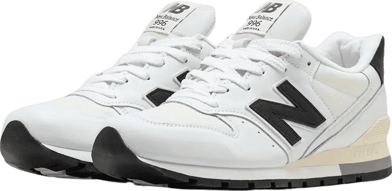New Balance 996 Made In USA White/Black