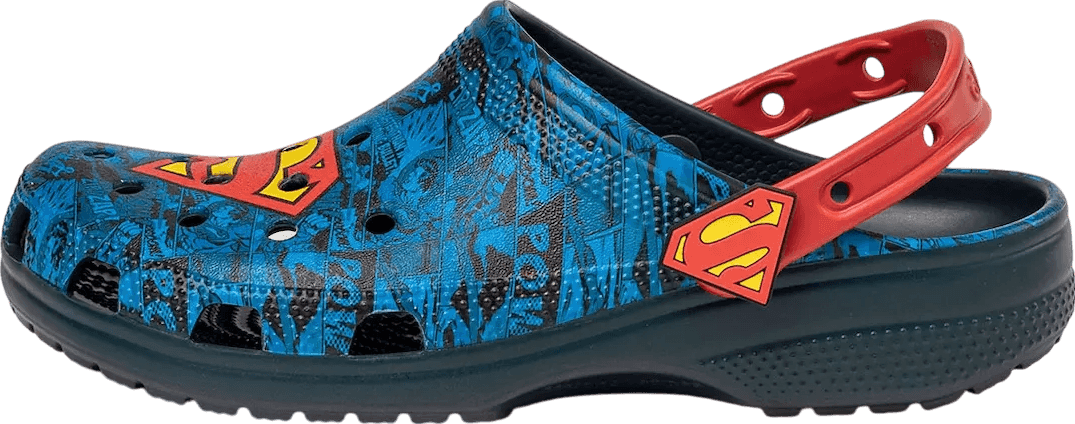 DC Comics x Crocs Classic Clog Superman