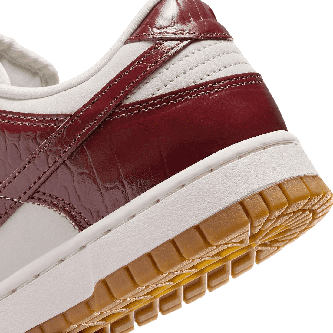 Nike Dunk Low Team Red Croc (W)