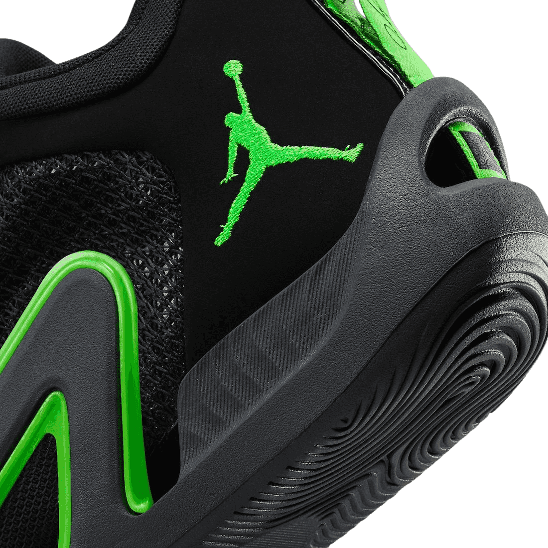 Jordan Tatum 1 Black/Green Strike