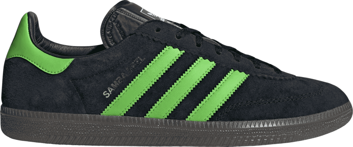adidas Samba Deco SPZL Black Lucid Lime