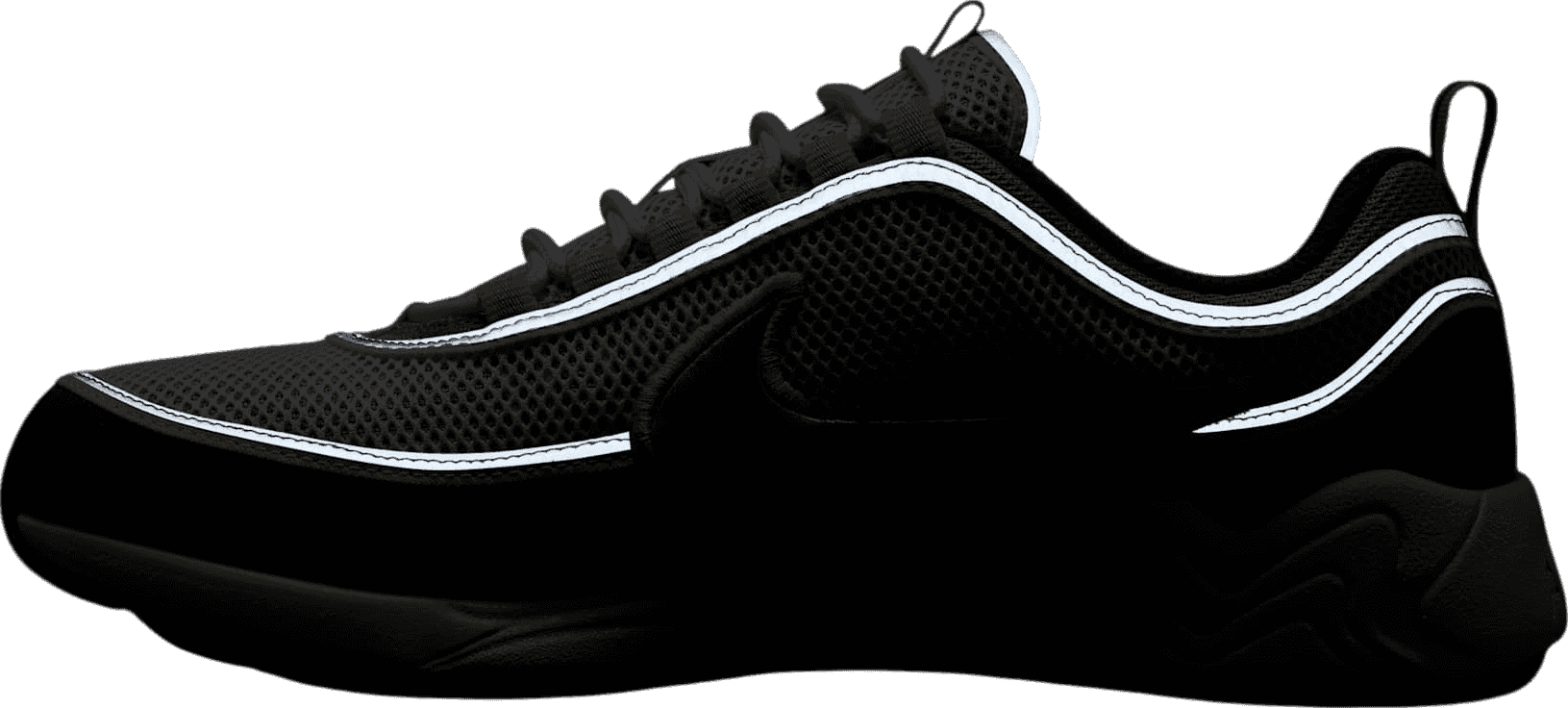 Nike Air Zoom Spiridon Deep Royal Blue/Metallic Silver