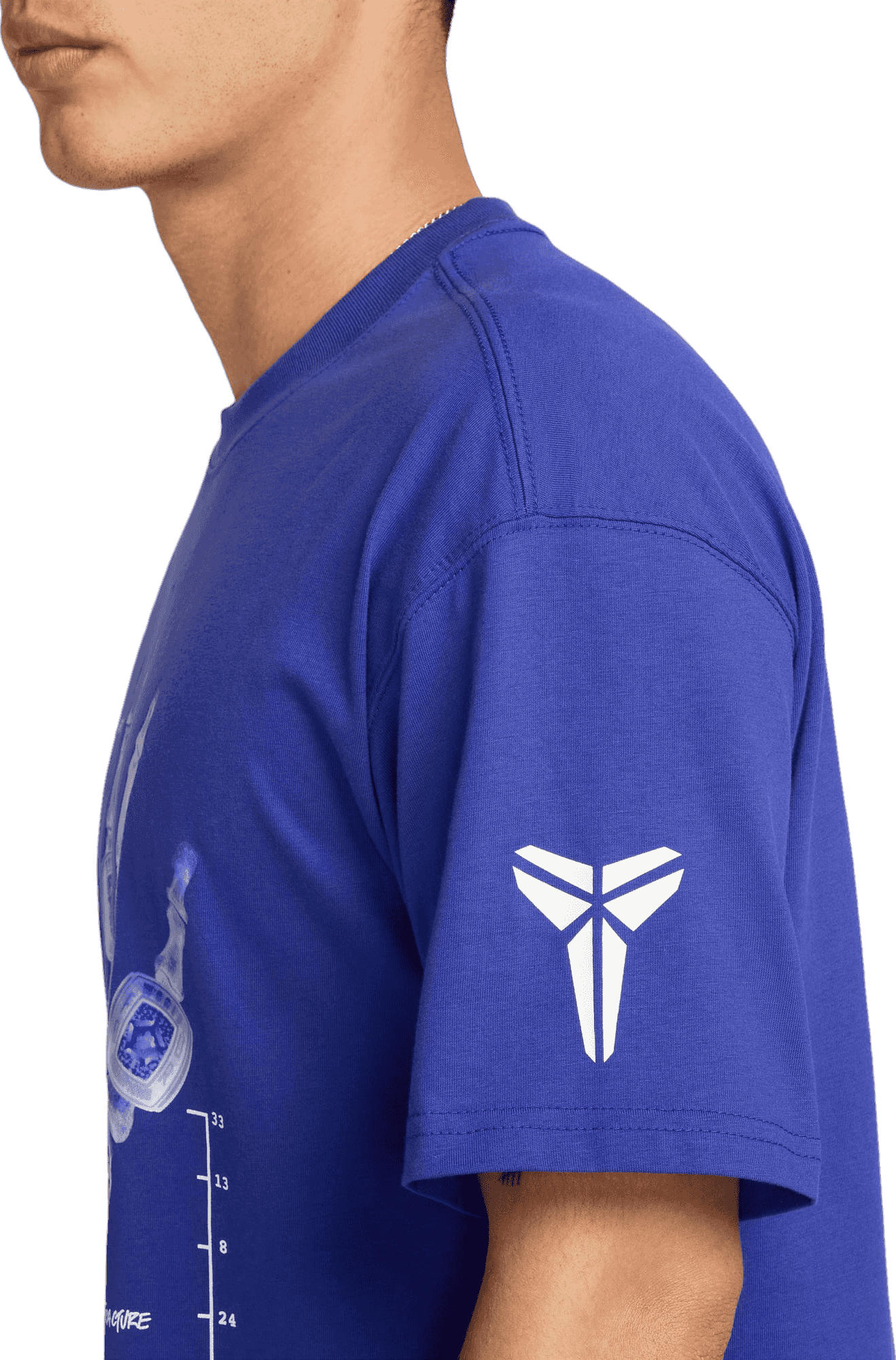 Nike Kobe Bryant Broken Not Beaten T-shirt Light Concord