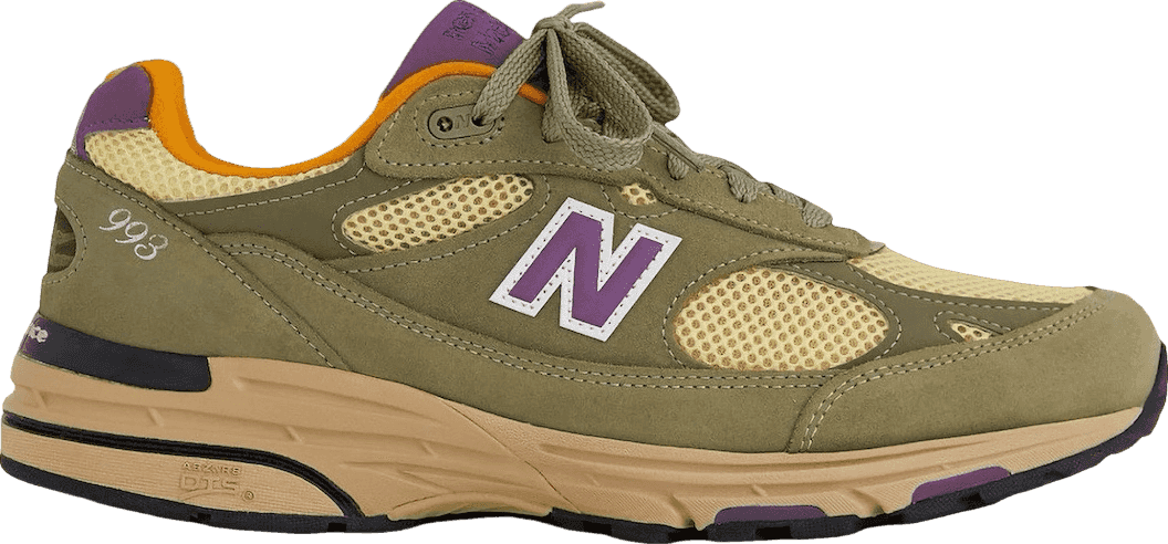New Balance 993 Made in USA Olive Leaf
