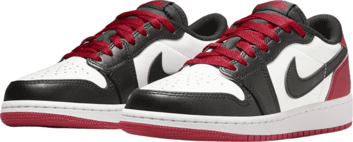 Air Jordan 1 Low Black Toe 2023 (GS)
