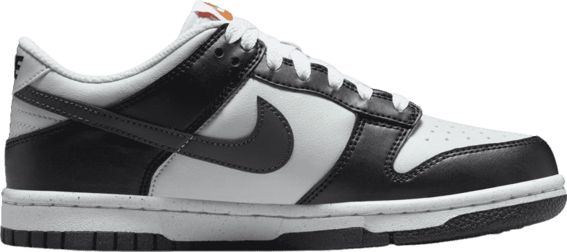Nike Dunk Low Black/Bright Mandarin (GS)