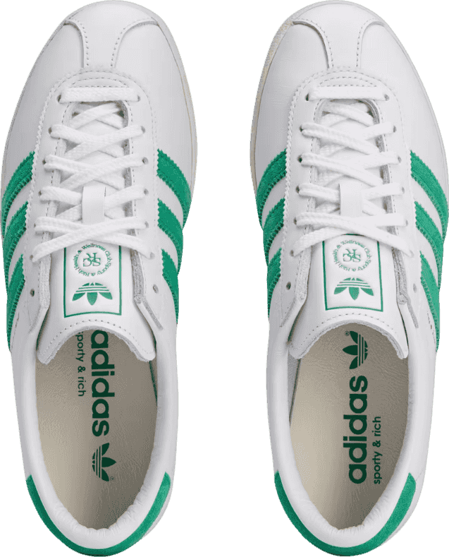 Sporty & Rich x Adidas Blanc White Court Green (W)