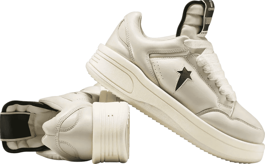 Rick Owens x Converse TURBOWPN OX Cloud Cream