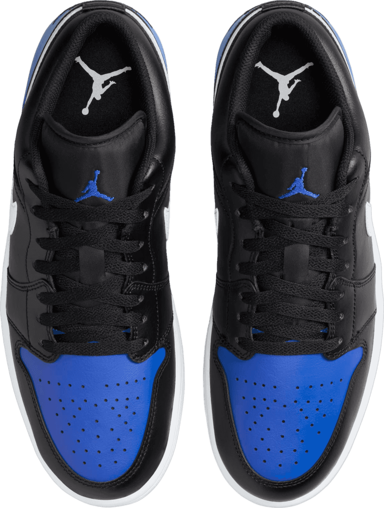 Air Jordan 1 Low Black Royal Toe