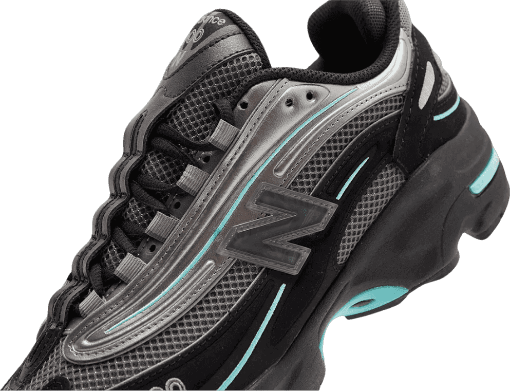 New Balance 1000 Black Tiffany Blue