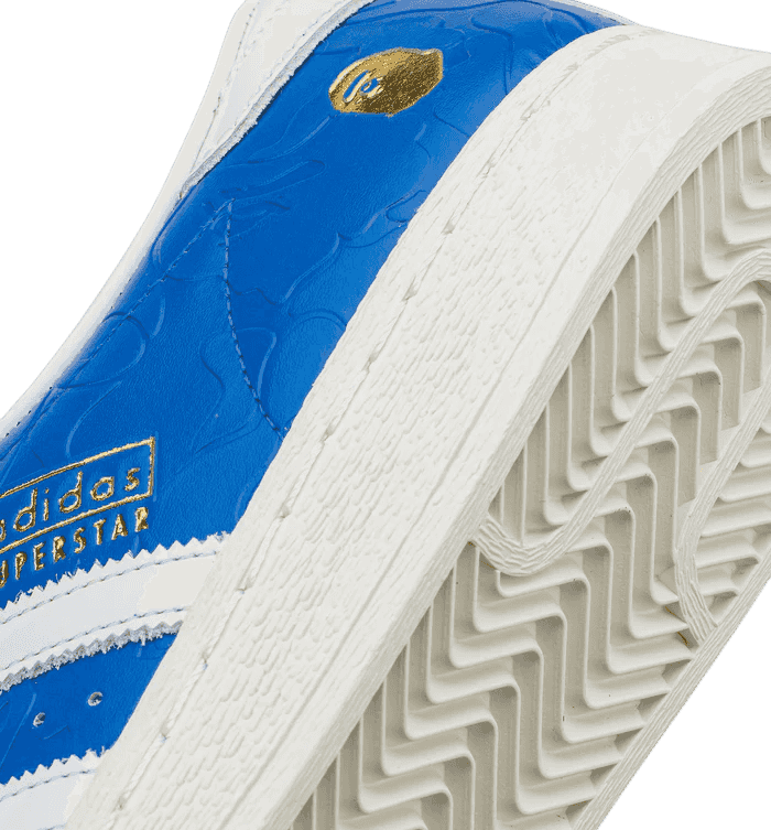 Bape x Adidas Superstar Vintage Blue
